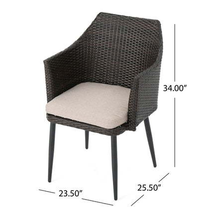 Kenneth Outdoor Dining Chair Set of 2
