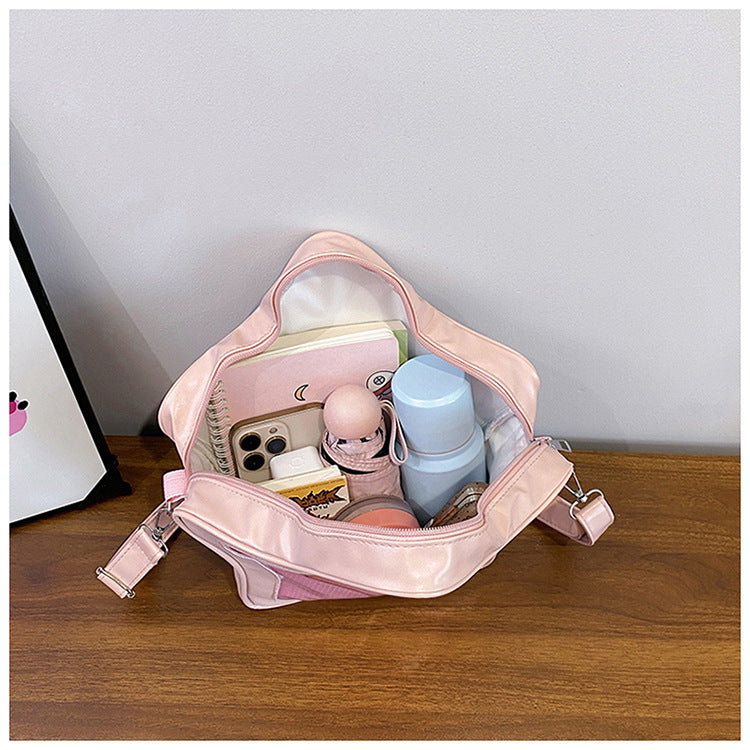 Good-looking New Large Capacity Shoulder Bag Transparent Bag