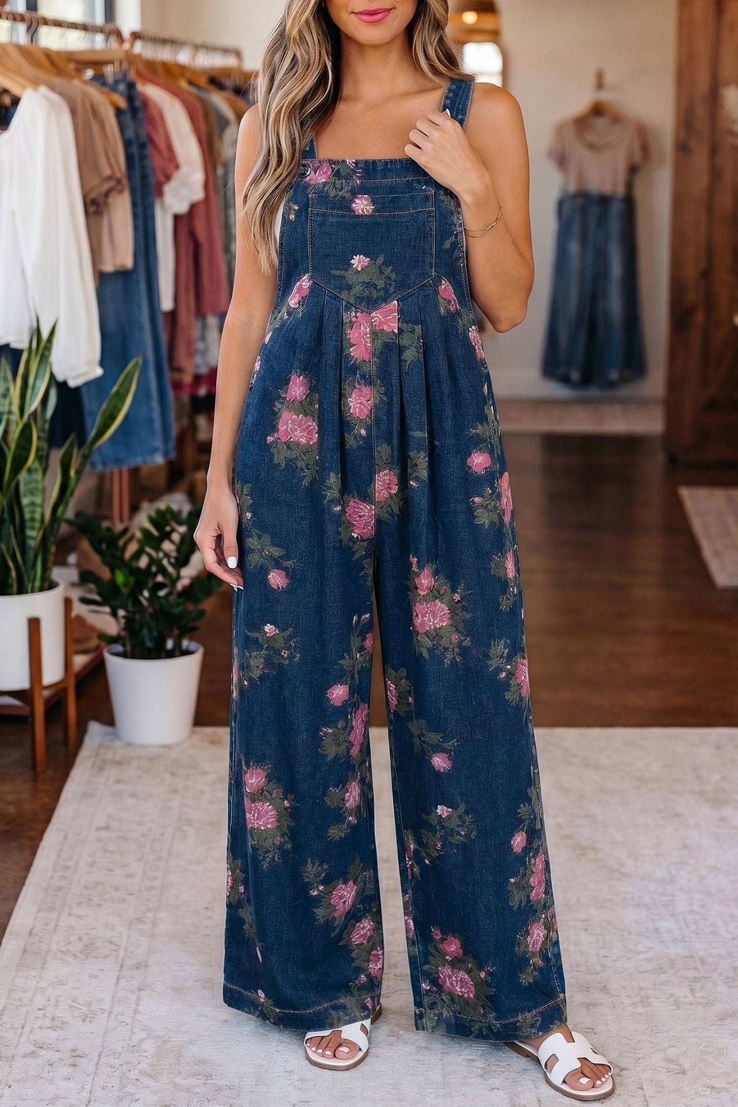 Akira Waist Wide Leg Jumpsuit
