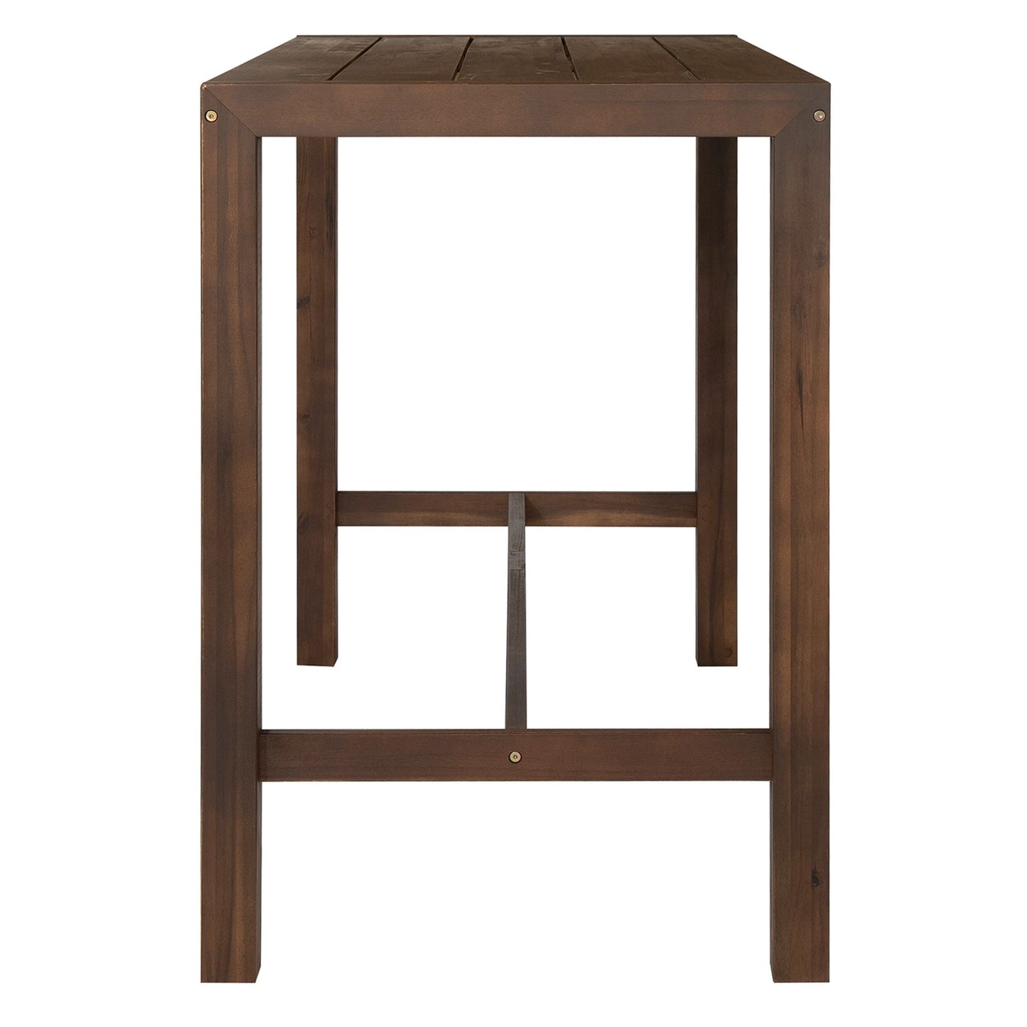 Patio Bar Set With Ergonomic Chairs