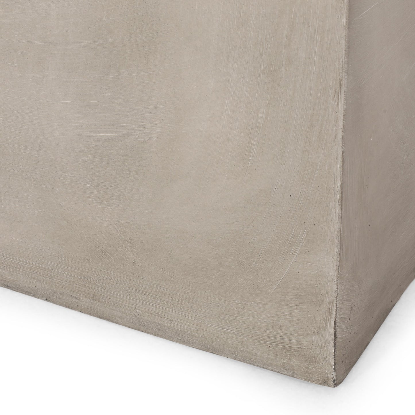 Outdoor MGO Square Side Table, Light