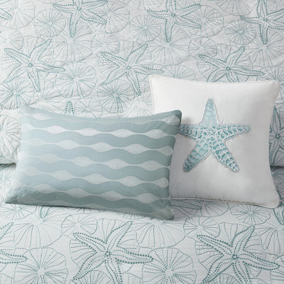 Duvet Cover Mini Set White Full/Queen
