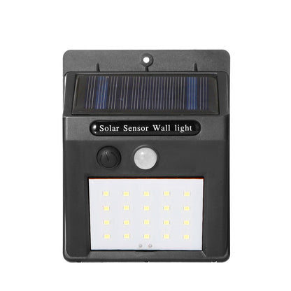 Solar Light 20 LEDs Outdoor PIR Motion Sensor Lights IP65 Waterproof 120¡ Sensing Wide Angle Lighting for Garage Front Door Garden Pathway