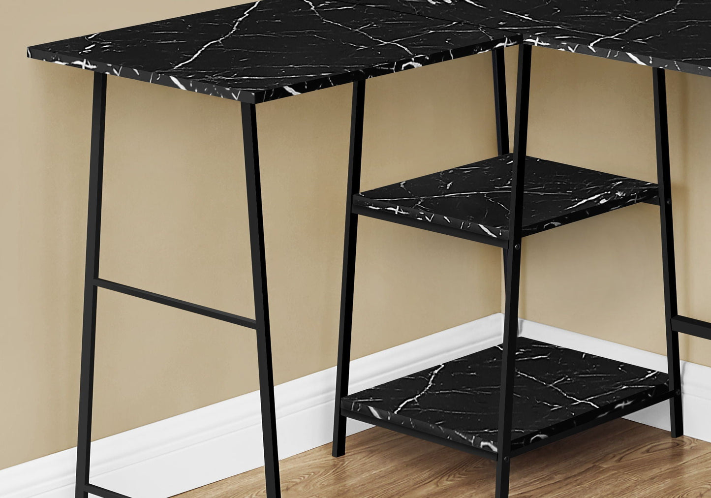 Contemporary L-Shape Corner Computer Desk