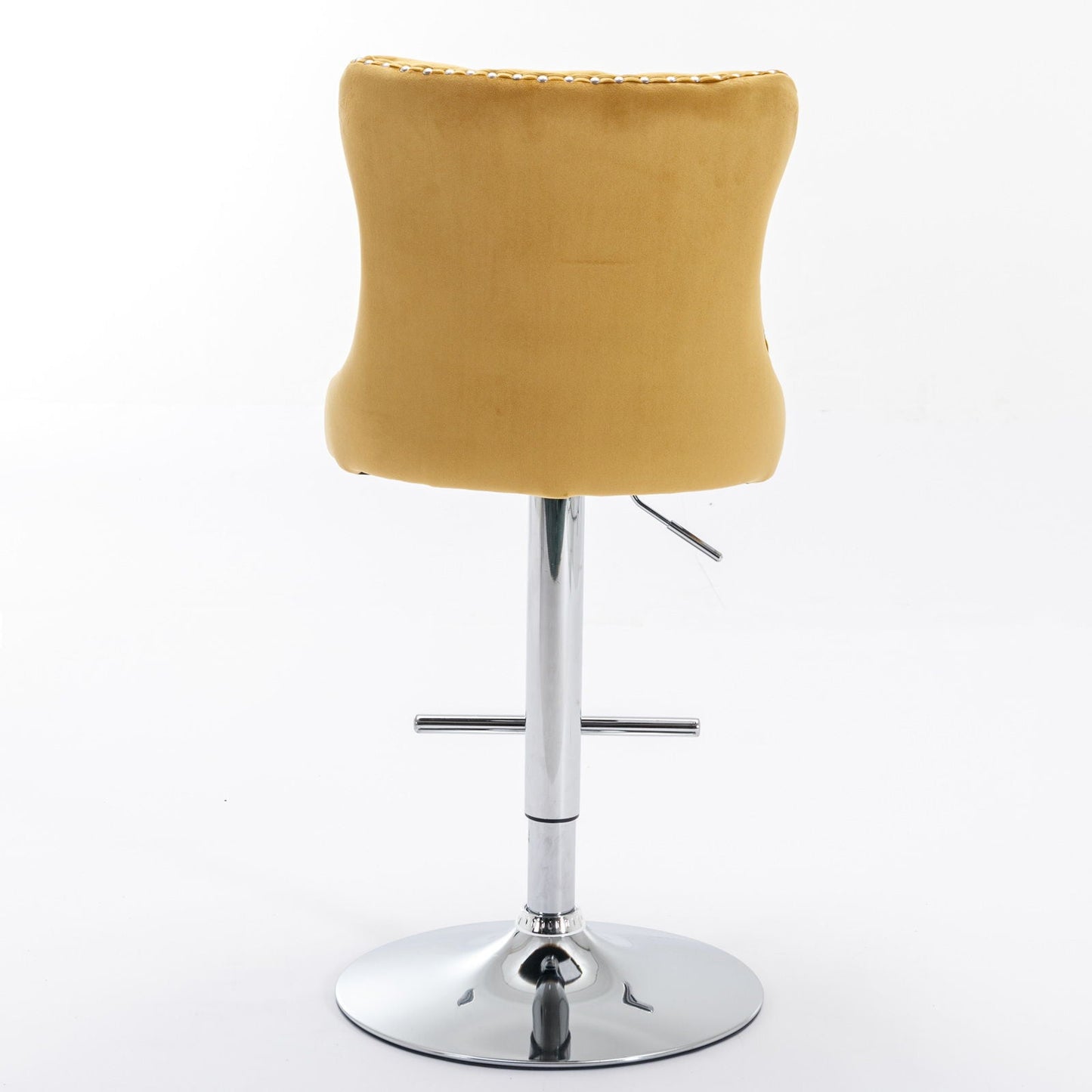 Swivel Adjustable Height Barstools Set of 2