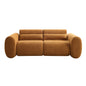 79 in. Round Arm Cloud Curved 3-Seater Modern Upholstered Boucle Sofa