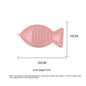 Fish-shaped Round Pet Silicone Snack Pad