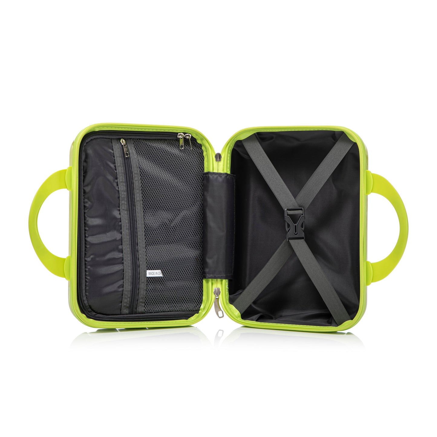 14'/20' 2-Piece PC Spinner Wheel Luggage Set with Gradient Color and Lock