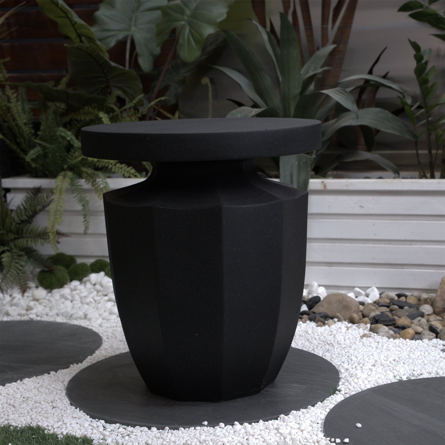Decorative Garden End Table