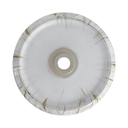 Ceramic Round Above Counter Bathroom Sink Art Basin