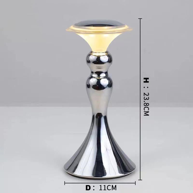 New Beautiful LED Rechargeable Bedroom Decoration Bedside Table Lamp