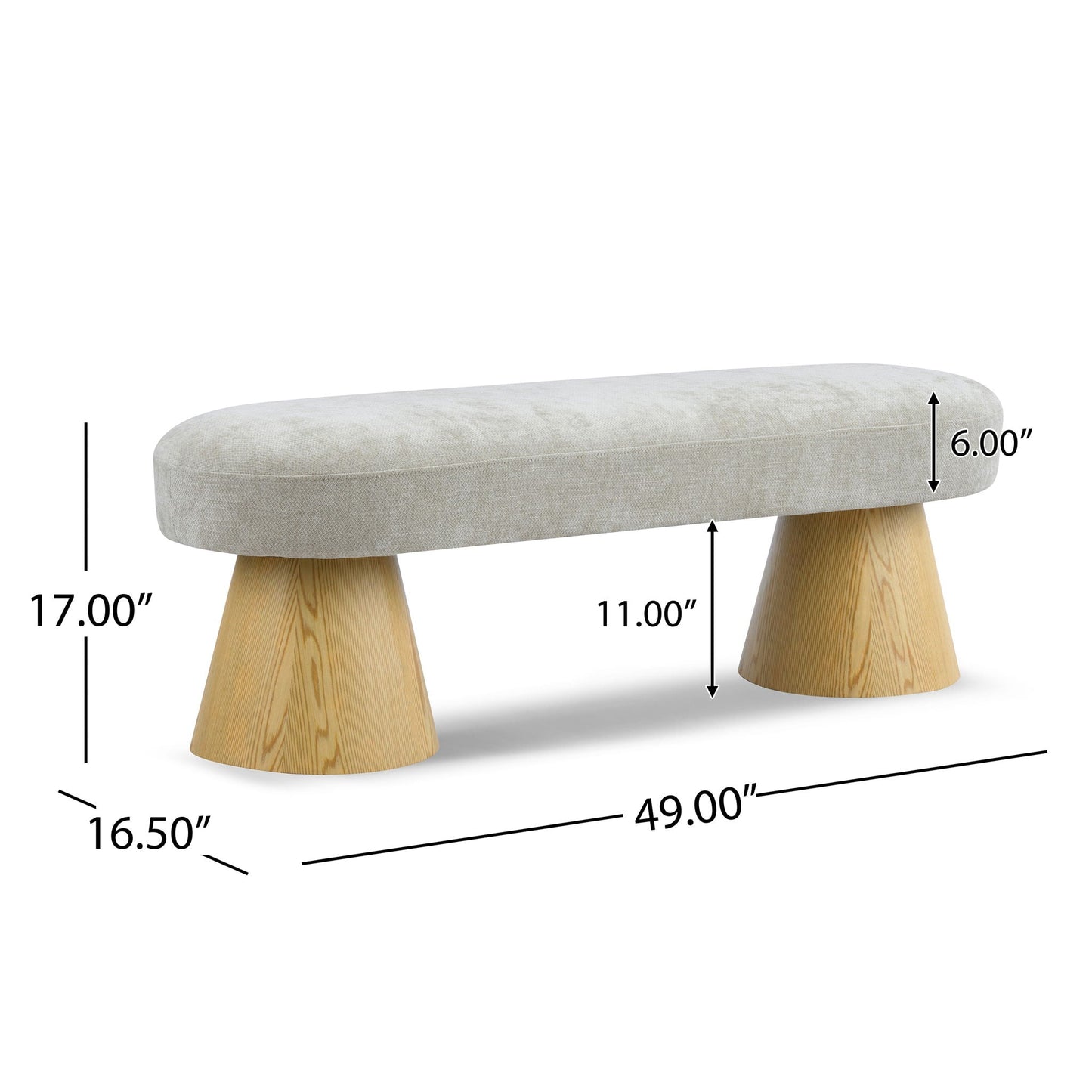 Upholstered Bench For Dining Room