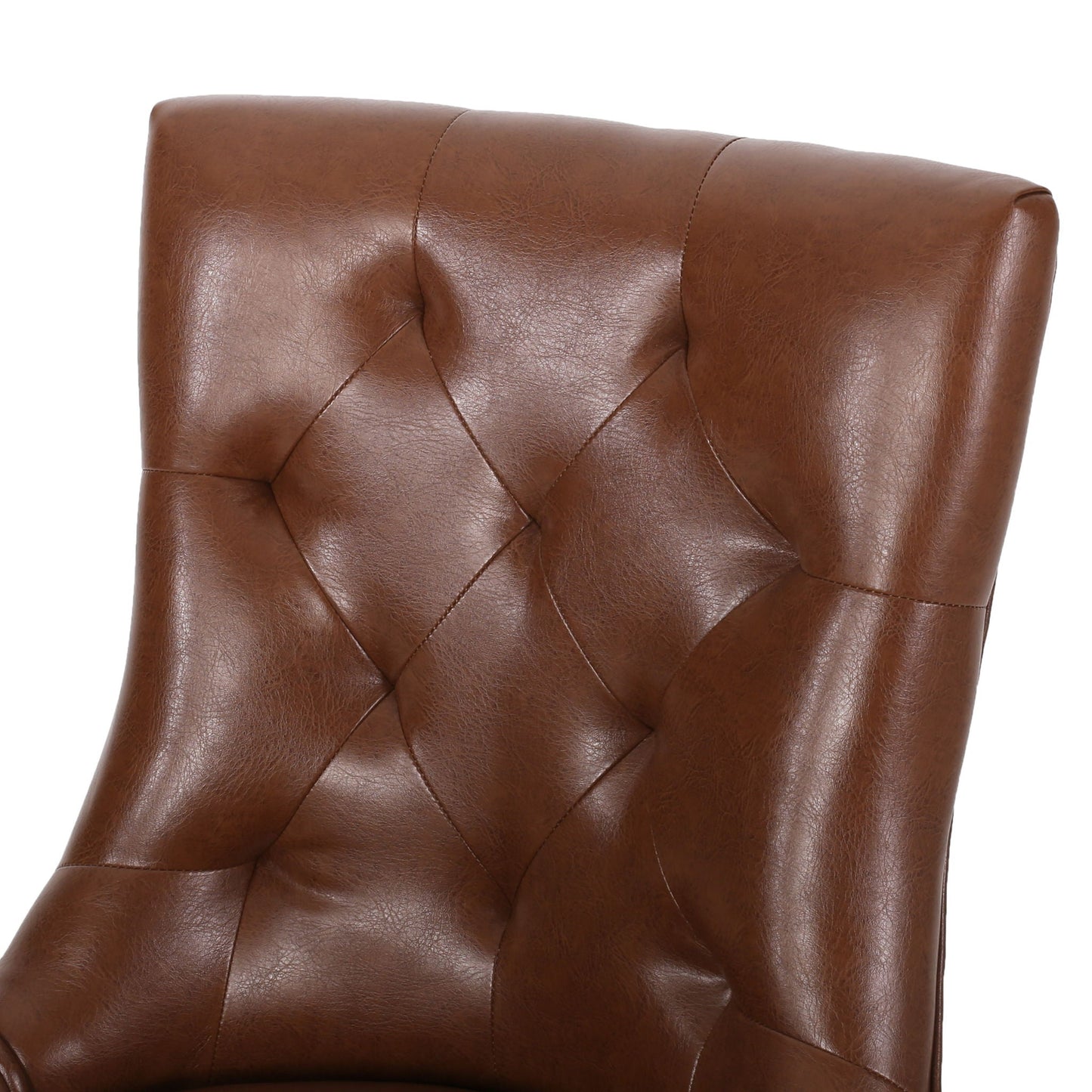 Cheney Contemporary Dining Chair Tufted Upholstery (Set of 2)