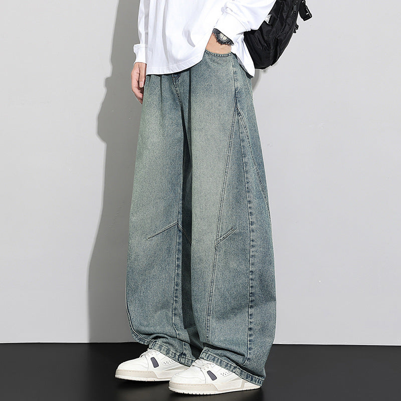 Fall Loose Straight Leg Utility Trousers