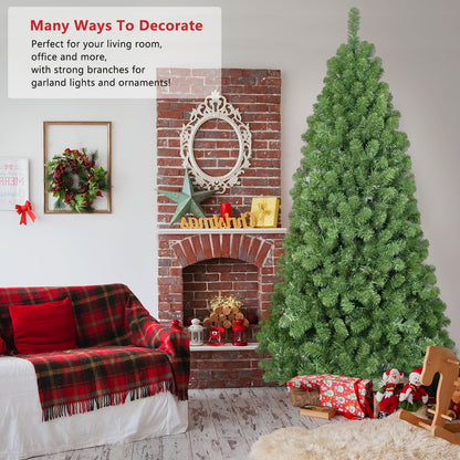 9ft Christmas Tree with Memory Wire, 1910 Tips