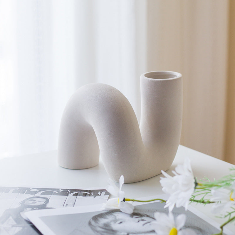Light Luxury Ceramic Vase Decoration Living Room Flower Arrangement