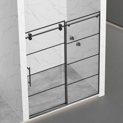 Matte Shower Doors - 56-60" W x 72" H