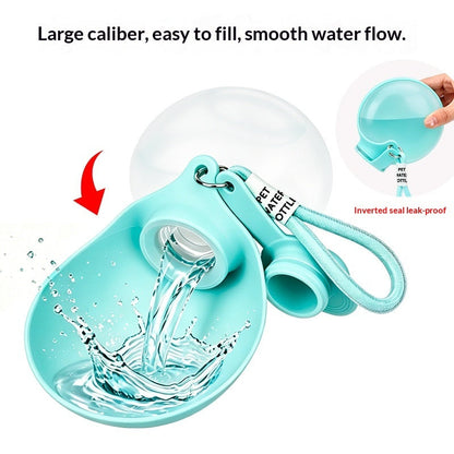 Pet Water Bottle Portable Outdoor Drinking Cup