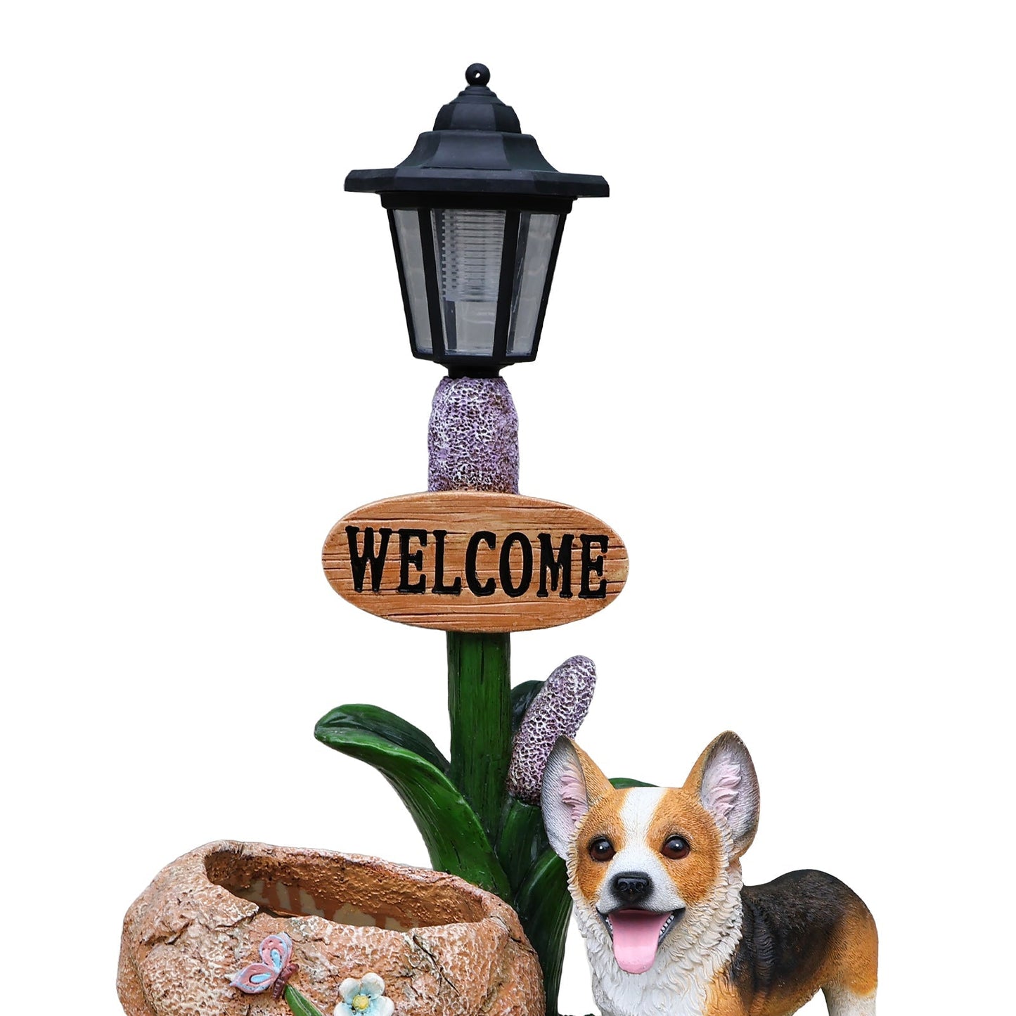 Corgi Dog Planter Garden Decor