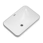 Undermount Bathroom Sink, Vessel Basin For Vanity Countertop - Milk White / Black