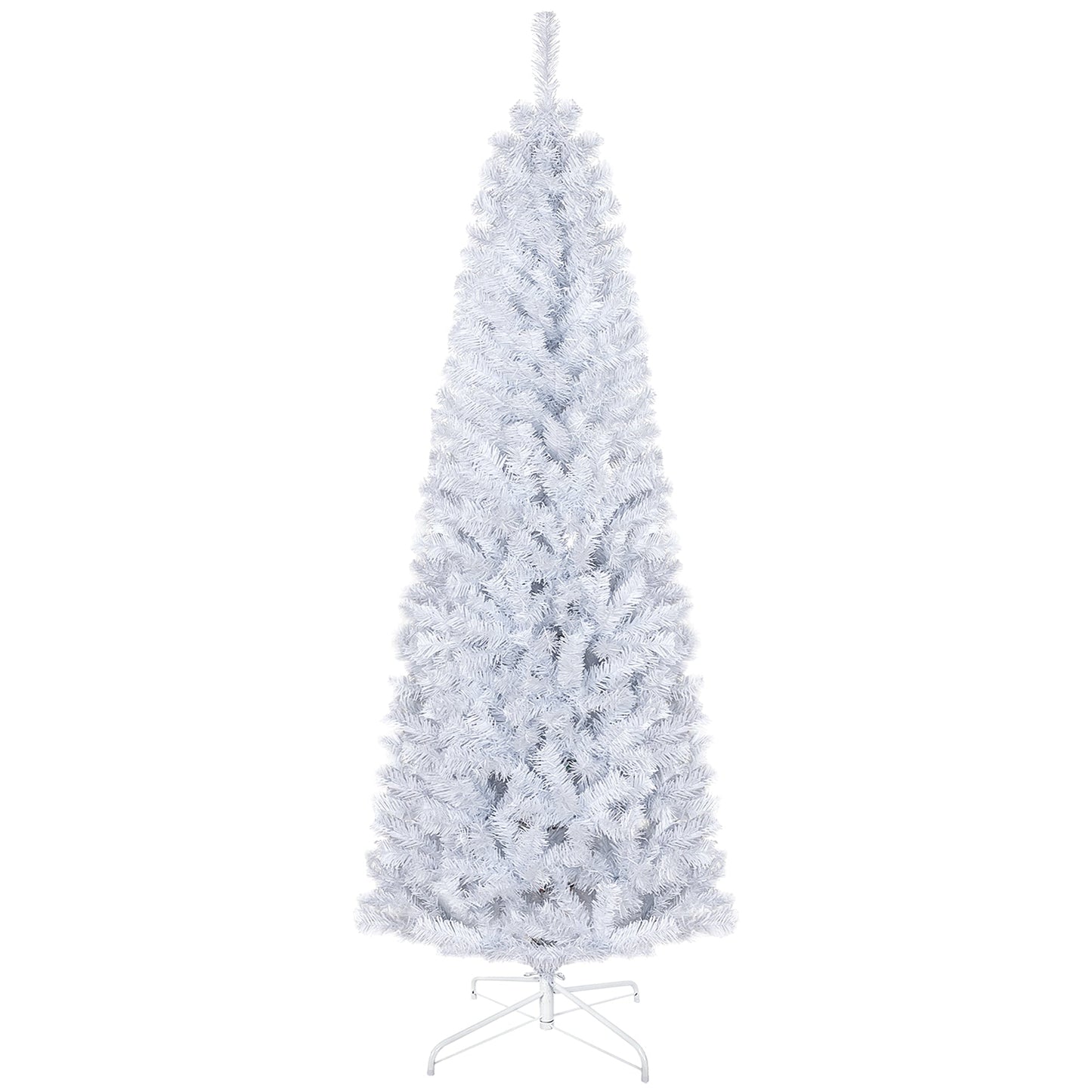 HOMCOM 6ft Pencil Christmas Tree