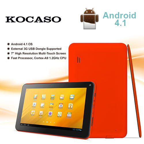 7-Inch Android 4.2 Tablet – Cortex A9 1.2GHz, 512MB RAM, 4GB Storage