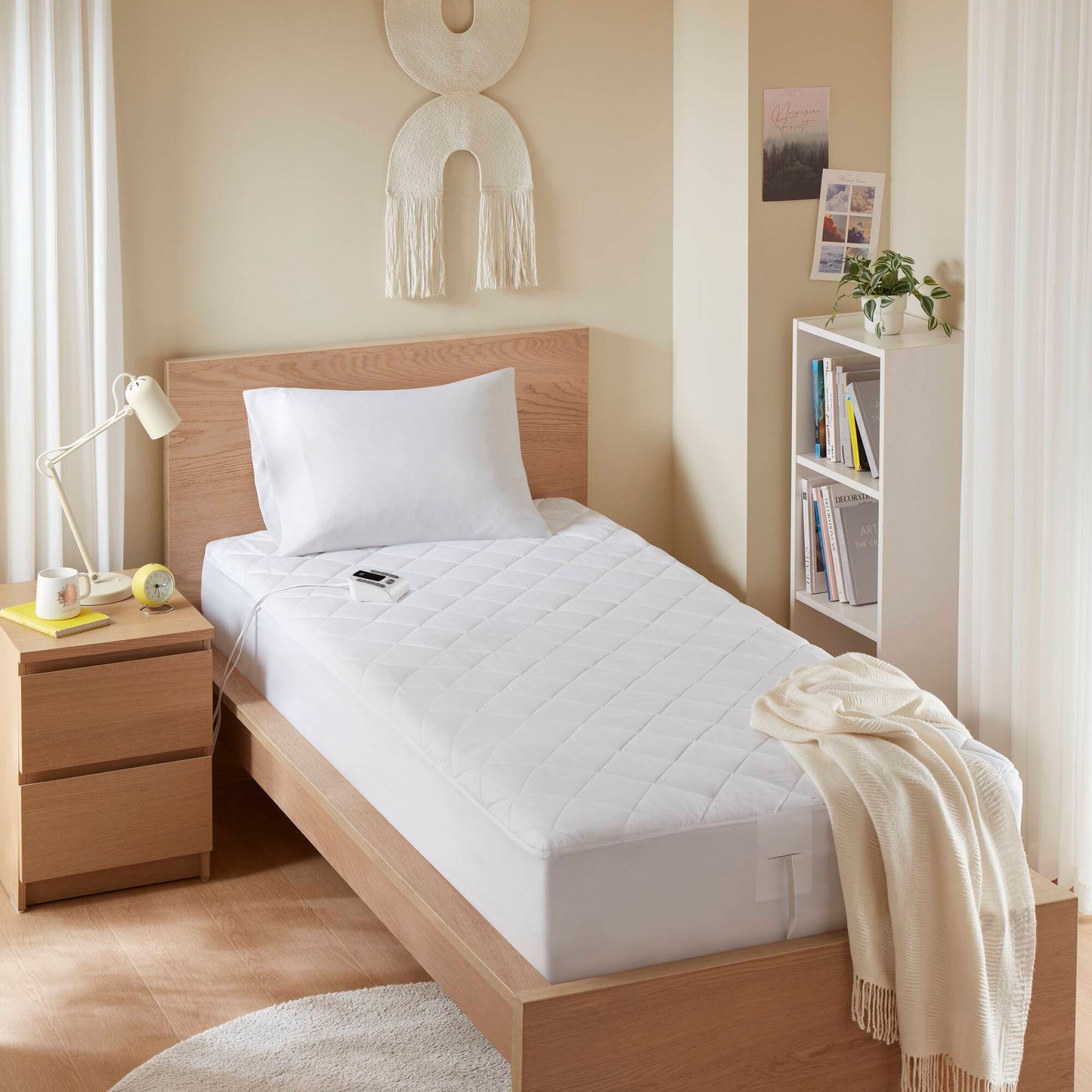 1-Piece Full Heated Mattress Pad
