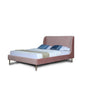 Upholstered Bed With Curved Headboard