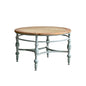 Round Top Carved Table For Living Room