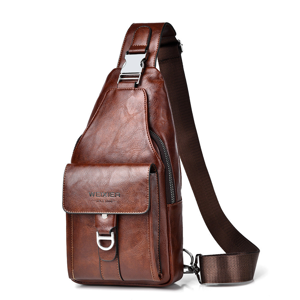 Fashionable Large-Capacity Crossbody Bag