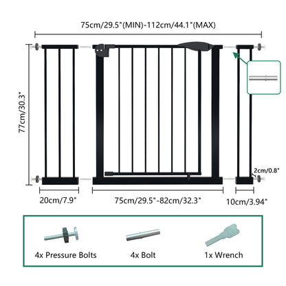Baby Gate For Stairs And Doorways