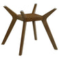 Paxton Square Wood Dining Table Base Brown