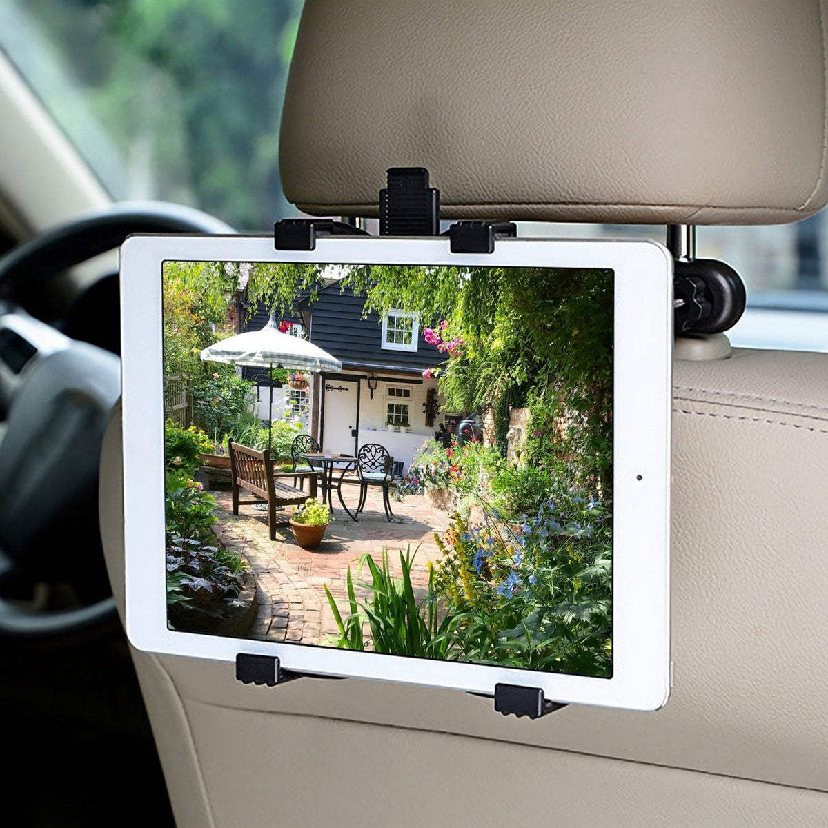Car Headrest Tablet Mount 360¡ Rotation Car Tablet Holder Universal for 7-11 Inch iPad iPad Air iPad Pro Galaxy Tab Kindle Fire
