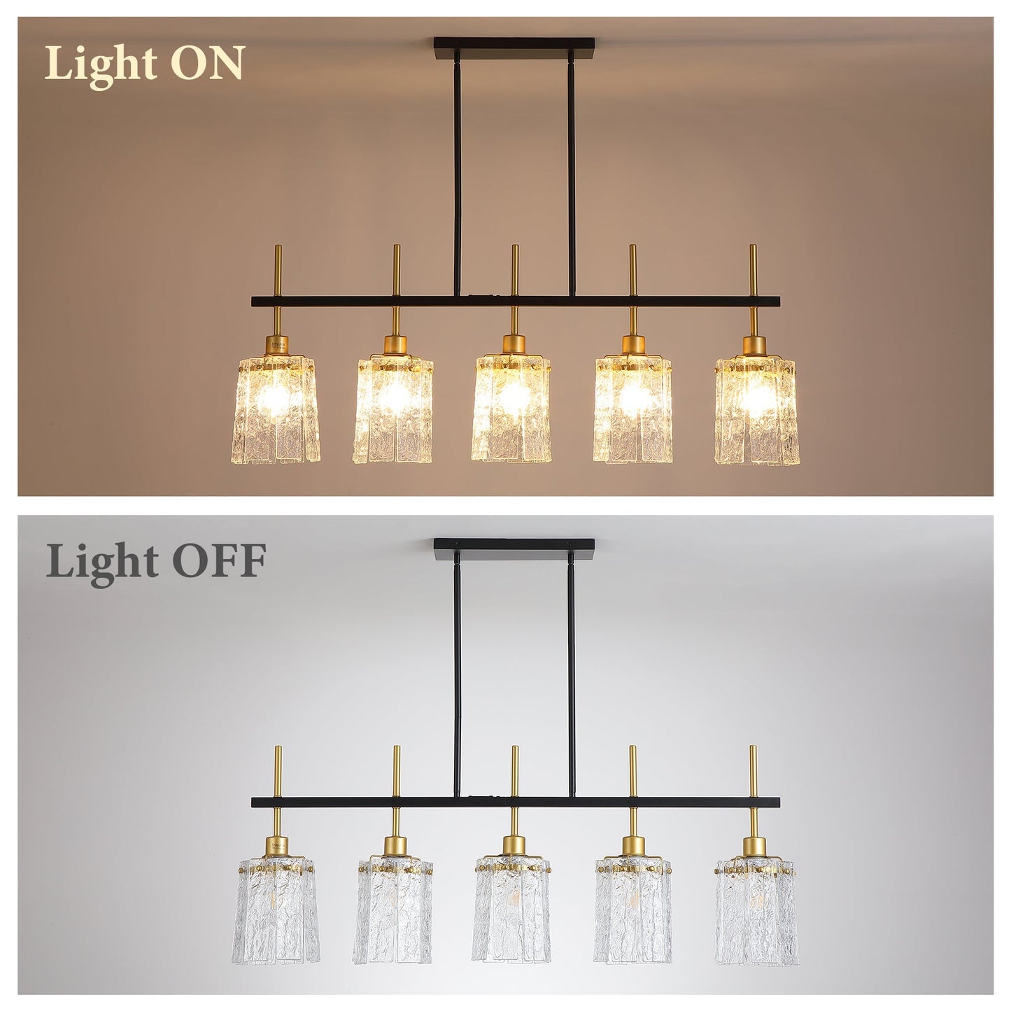 Modern Farmhouse 5-Light Dining Room Chandelier