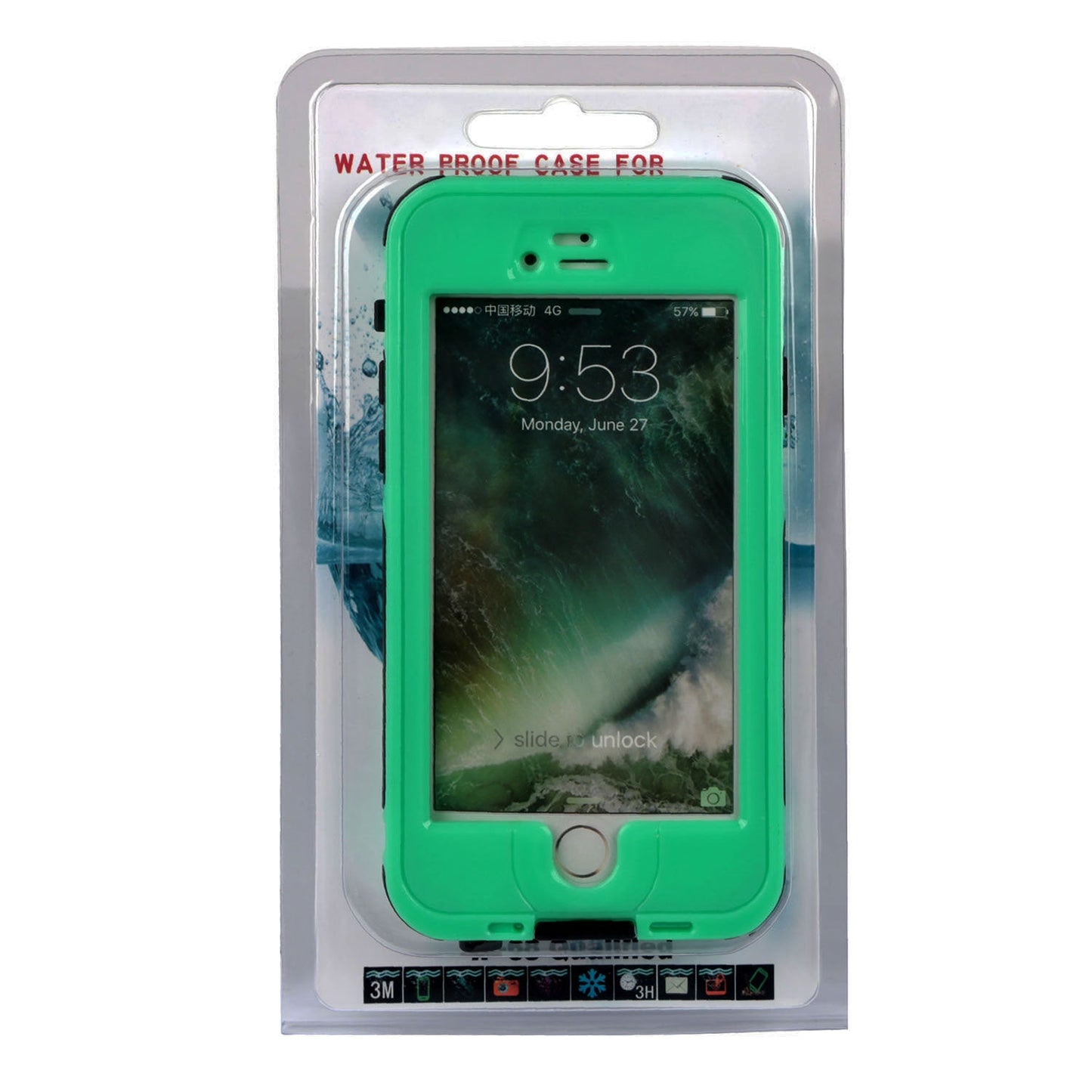 Rugged Water-proof Hybrid Full Cover Case For iPhone 7