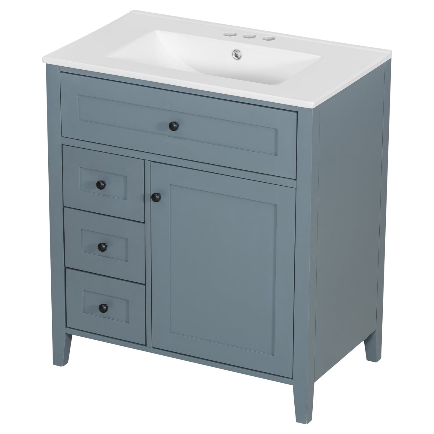 30-Inch Bathroom Vanity with Storage