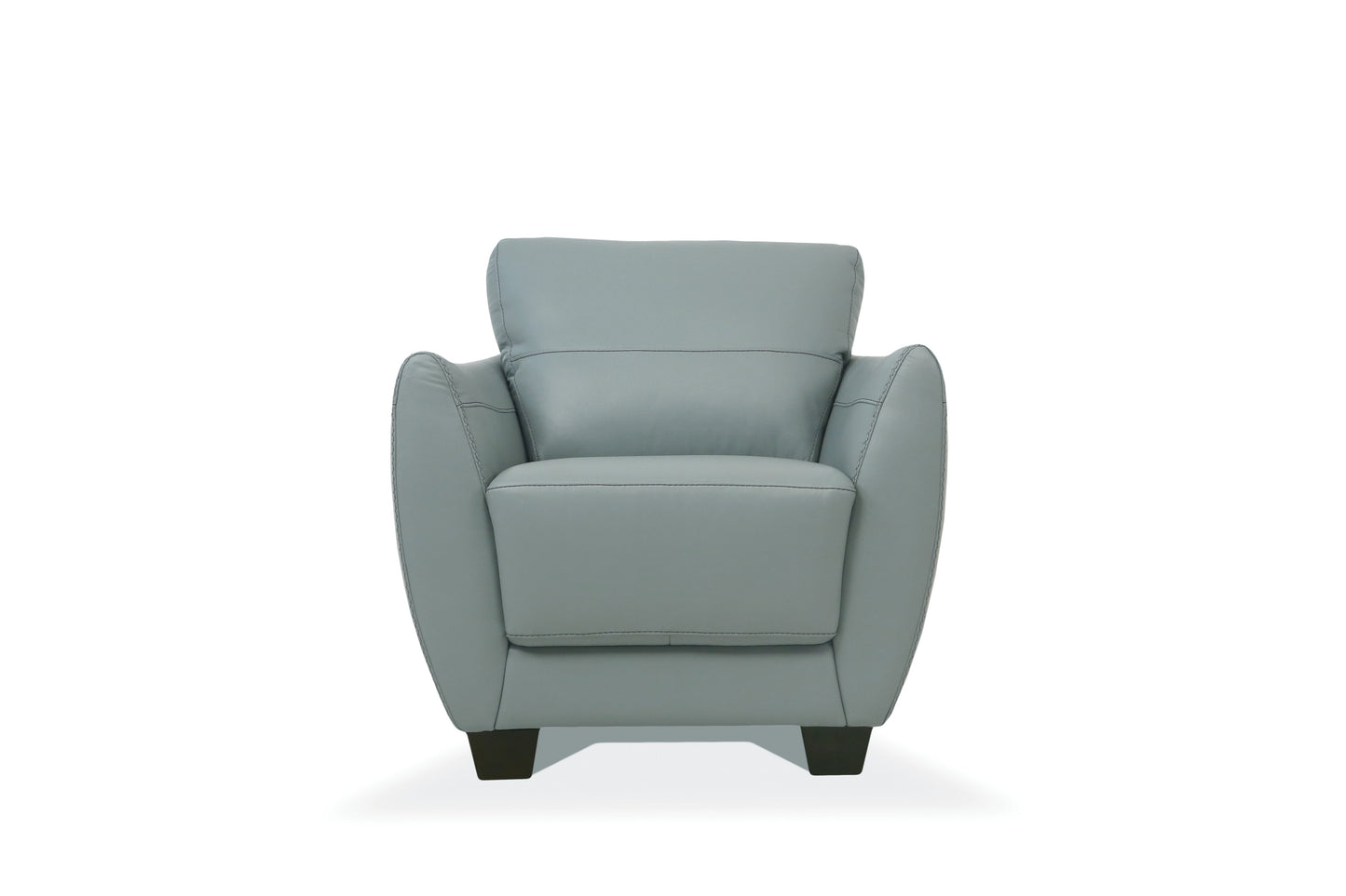 Valeria Watery Leather Chair (Assembled)