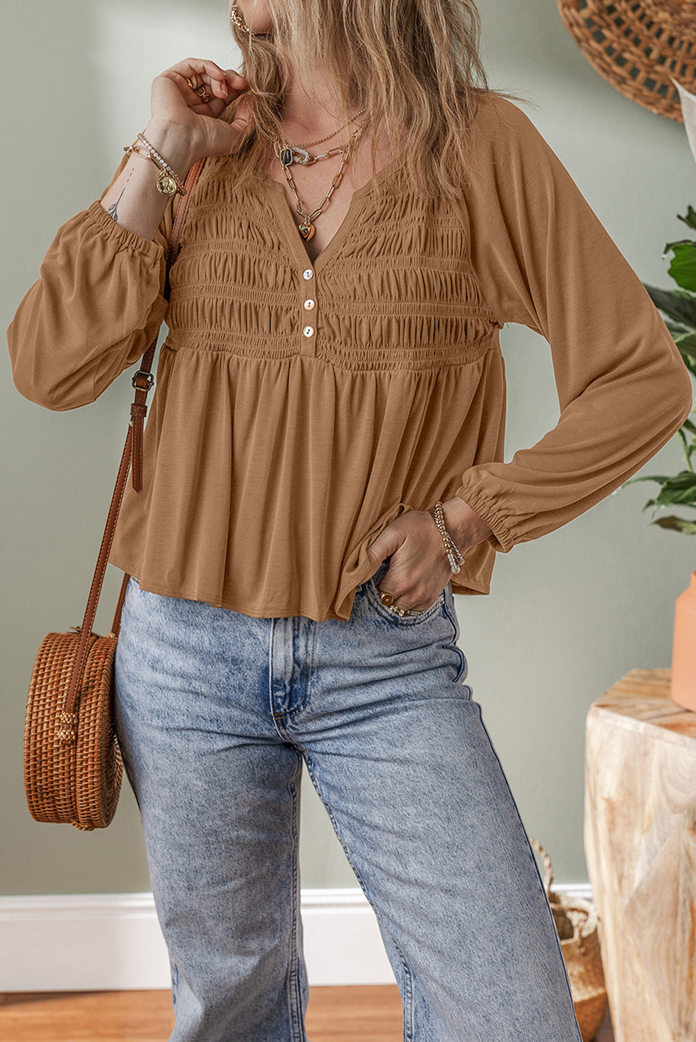 Elodie Bust Flow Fit Blouse