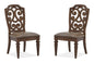 Durango - Wood Dining Side Chair With Upholstered Seat (Set of 2) - Willadeene Brown