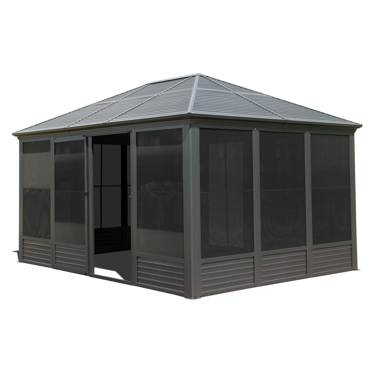 11.2x14.6FT Aluminum Hardtop Gazebo