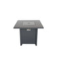 Outdoor Fire Pit Table With Lid - Gray