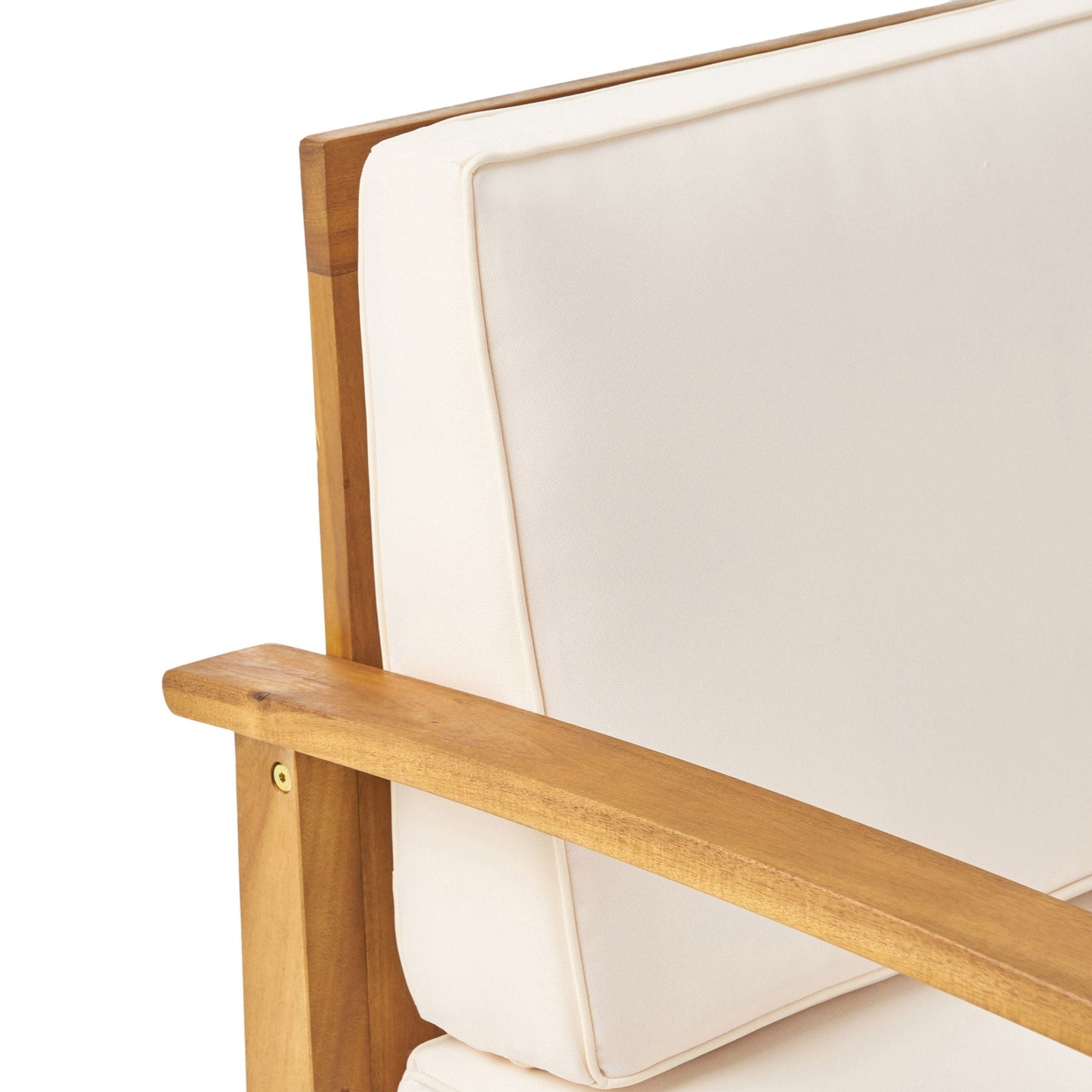 Perla Contemporary Club Chair with Water Resistant Cushion