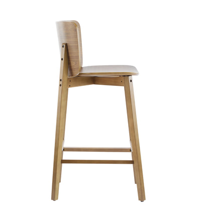 Pari Indoor Wooden Barstool