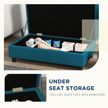 PawHut Elevated Pet Sofa Bed for Small and Medium Dogs