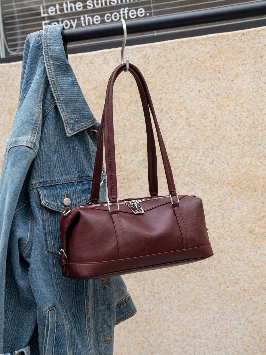 Vintage First-layer Vegetable-tanned Leather Pillow Bag, Large-capacity Genuine Leather Women's Bag, Cross-border European And American Style Single-shoulder Underarm Bag