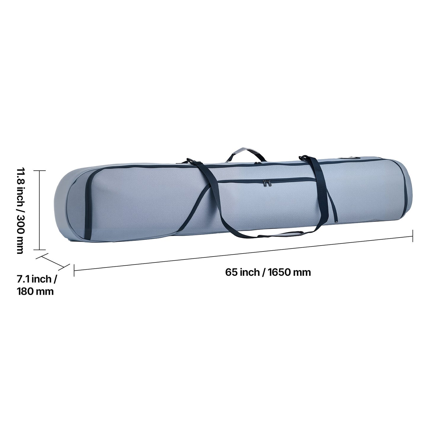 Padded Snowboard Bag for Snowboards Up to 65 in