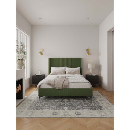 Promenade - Bed With Upholstered Headboard And Slats