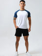 Men's Plus Size Round Neck Short Sleeve T-Shirt