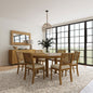 Arini 7-piece Round Dining Room Table Set Sand Wash