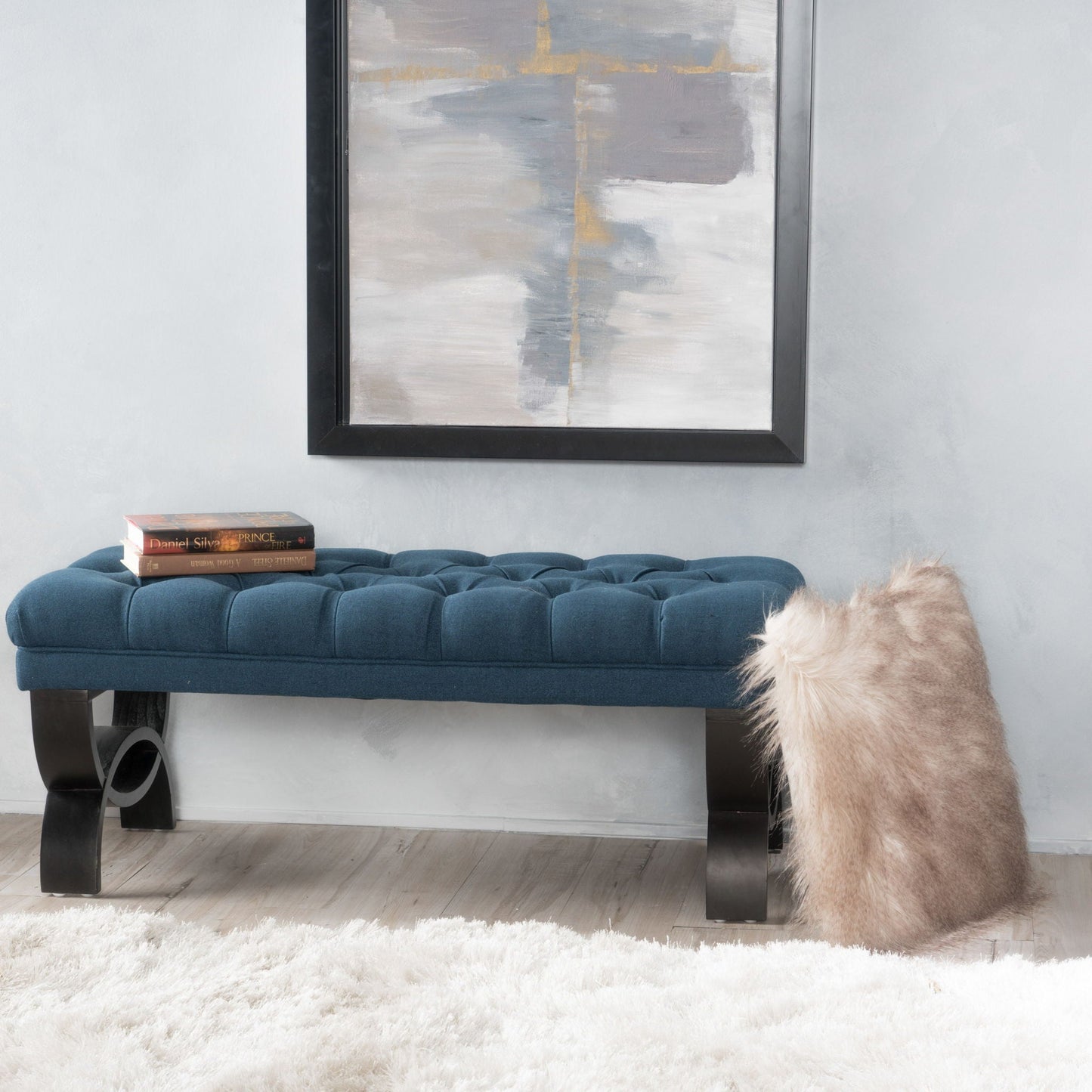 Hilton Ottoman Bench Classic Style